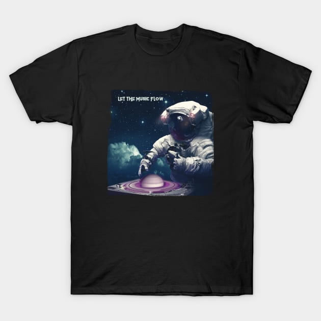 astronaut dj set T-Shirt by ElArrogante